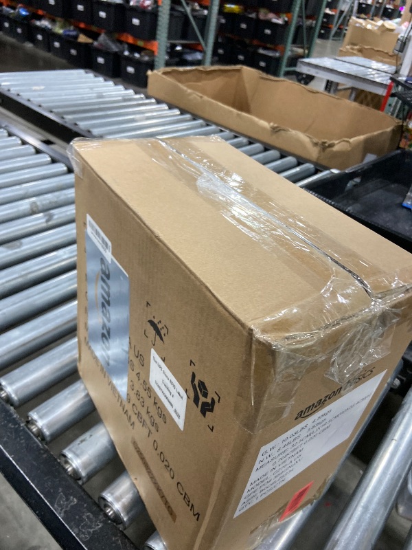 Photo 1 of Amazon Basics 8-Sheet Cross Cut Paper Shredder and Credit Card Shredder - Black