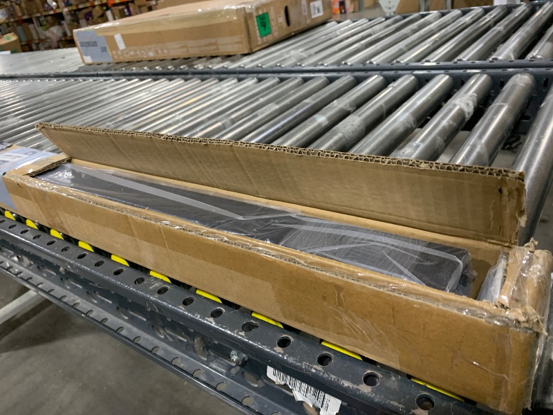 Photo 1 of Muzata Black Side Mount Cable Railing Post 42 Inch 42"x2"x2" Level Drilled Space-Saving Stainless Steel Cable Railing System Kit Indoor Outdoor with User Guide PF02 BH4L