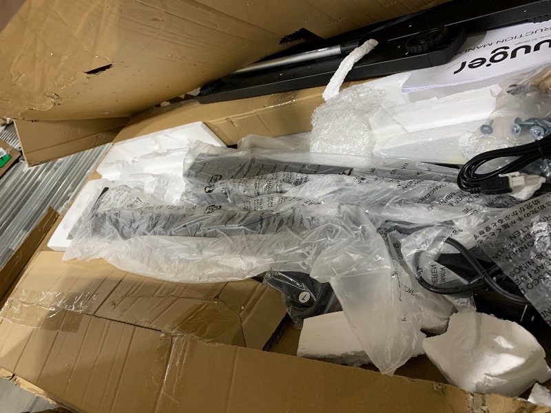 Photo 1 of Huuger 71 x 30 Large Electric Standing Desk, Height Adjustable Computer Desk, 29.5" Deep Desktop, Stand up Gaming Office Table with 2 Hooks, 3 Preset Heights, for Home Office, Black