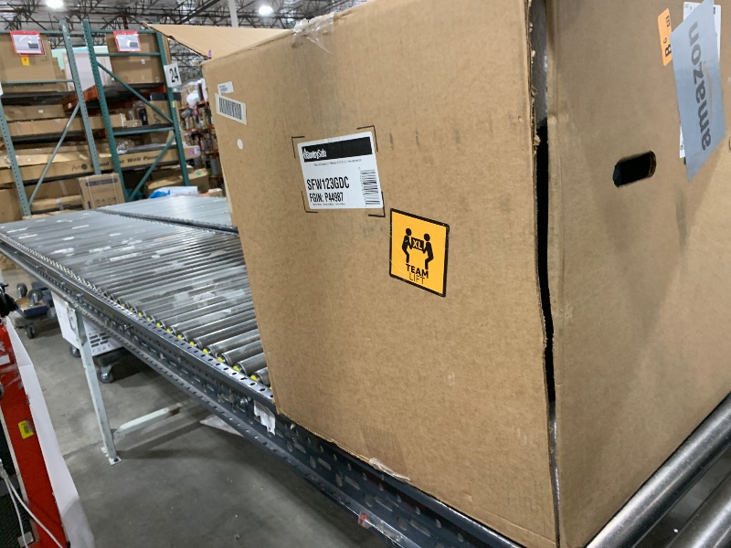 Photo 1 of SentrySafe Waterproof and Fireproof Alloy Steel Digital Safe Box for Home with Code Button Keypad, 1.23 Cubic Feet, 17.8 x 16.3 x 19.3 Inches (exterior), SFW123GDC