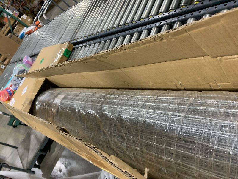 Photo 1 of Heavy Duty Horse Fence 4x100FT, 2x4 Inch Mesh, Durable No-Climb Horse Fencing for Cattle, Goats,Sheep,Large Dogs, Livestock, Woven Wire Fencing for Farm, Garden and Field Use