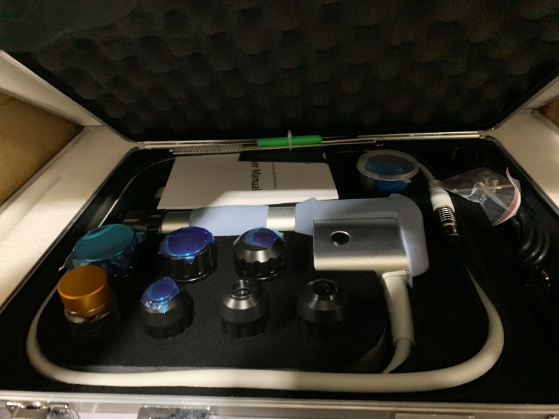 Photo 1 of 2026 New Shockwave Therapy Machine for Joint/Muscle Pain Relief, FSA/HSA Eligible Shockwave Therapy, Non-Invasive Extracorporeal ESWT Shock Wave Therapy Device, Ideal for Home & Clinical Use(White)