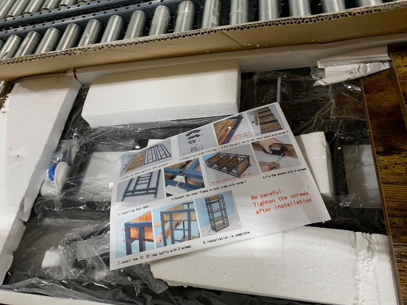 Photo 1 of SIREDEEP Bakers Rack with Power Outlet ?4-Tier Kitchen Baker's Rack,Microwave Stand with Storage Suitable for Kitchen, Living Room, Dinning Room?Coffee Bar(Rustic Brown)