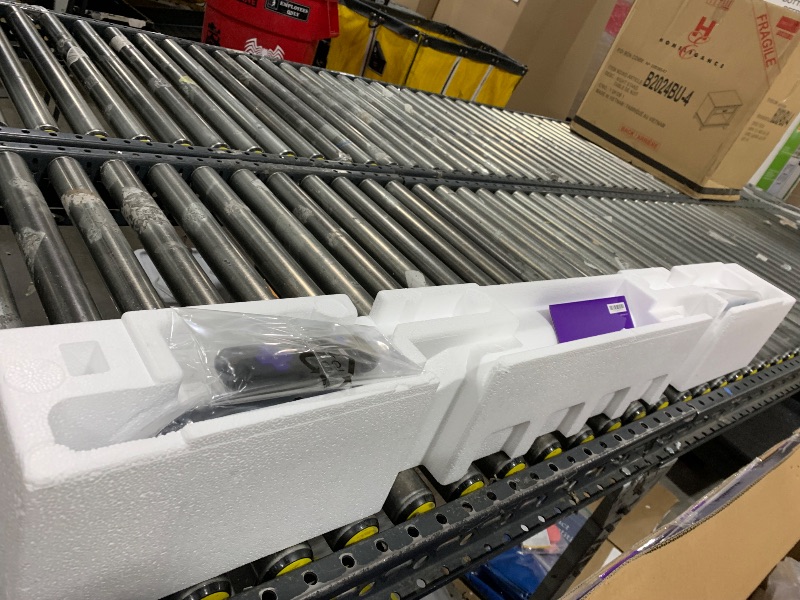 Photo 1 of major damage---------------no audio----------------------Roku Smart TV 2025 – 50-Inch Select Series, 4K HDR TV – RokuTV with Enhanced Voice Remote – Flat Screen LED Television with Wi-Fi for Streaming Live Local News, Sports, Family Entertainment