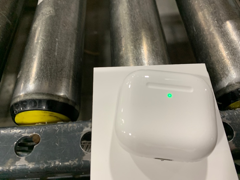 Photo 1 of Apple AirPods 4 Wireless Earbuds, Bluetooth Headphones, with Active Noise Cancellation, Adaptive, Transparency Mode, Personalized Spatial Audio, USB-C Charging Case, Wireless Charging, H2 Chip