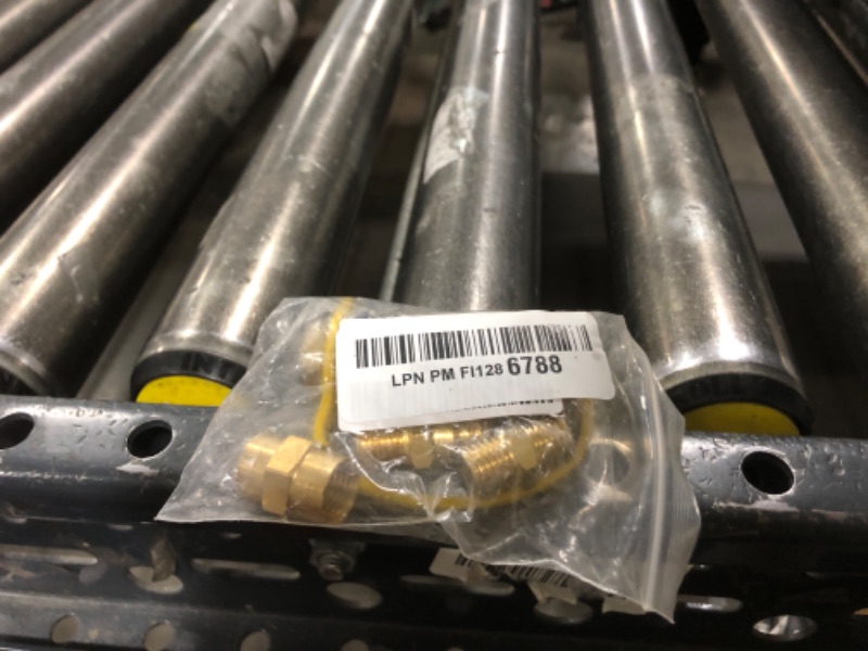 Photo 1 of 1/4" RV Propane Quick Connect Adapter Fittings, Aulufft 4 Pcs Propane Hose Quick Connecting Adapter Shutoff Valve and Full Flow Plug