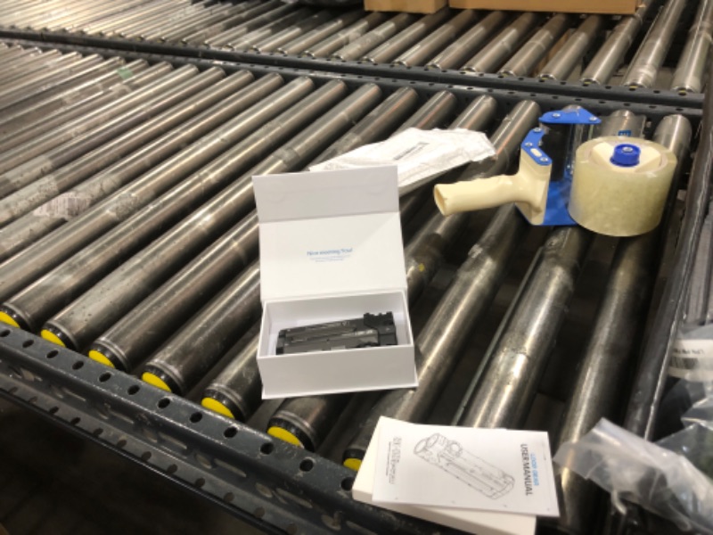 Photo 1 of LOOP GEAR SK05Pro Flat LED Flashlight with 8000mAh Power Bank,Sidelight Flashlight Combines Floodlight & Spotlight,4360 High Lumens,Rechargeable,Magnetic Tail,IP68 Perfect for Camping,Outdoor (Grey)