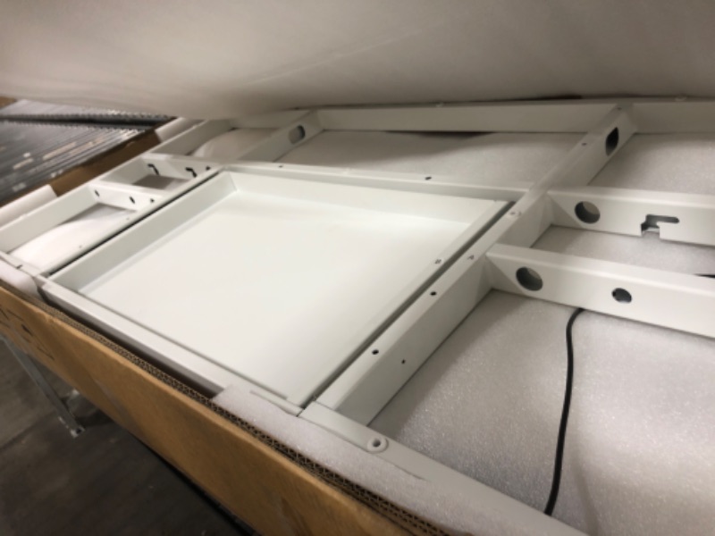 Photo 1 of Fromann Electric Height Adjustable Sitting Standing Desk Frame with Drawer Storage Dual Motors Sit Stand Desk Base Legs Only for Home Office