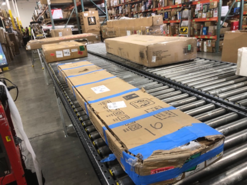 Photo 1 of ROYMELO 30x80 Inch Glass Sliding Barn Door Slab and 5.5ft Hardware Kit Included, 5 Frosted Glass, LVL Wood Panel Covered with White Water-Proof Scratch-Proof PVC Surface, Simple DIY Assembly