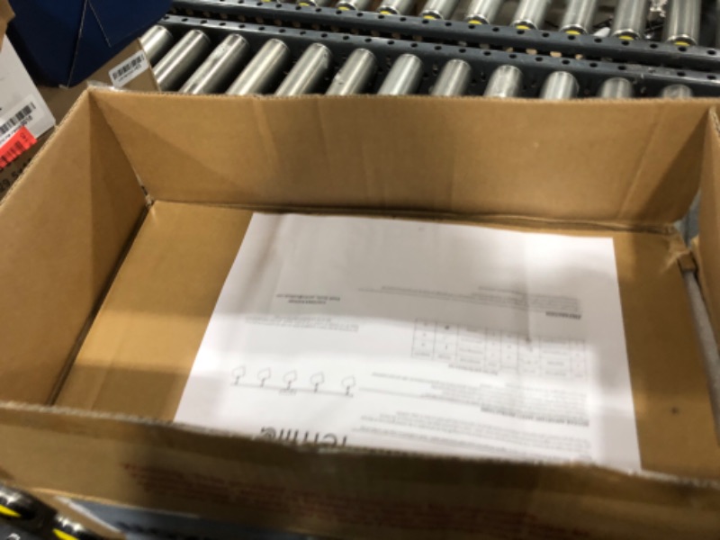 Photo 1 of FEMILA 44" Adjustable LED Track Light, 3000K Black Ceiling Track Lighting Fixture, 350 Degree Rotatable, Modern LED Track Light Kit, 4FS78TL-5 BK