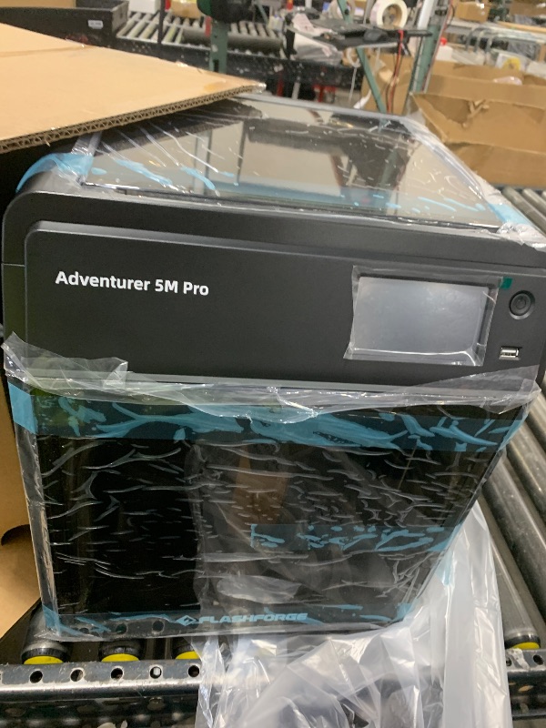 Photo 1 of FLASHFORGE Adventurer 5M Pro 3D Printer with 1 Click Auto Printing System, 600mm/s High-Speed, Quick Detachable 280°C Nozzle, Core XY All-Metal Structure, Multi-Functional 220x220x220mm 3D Printer