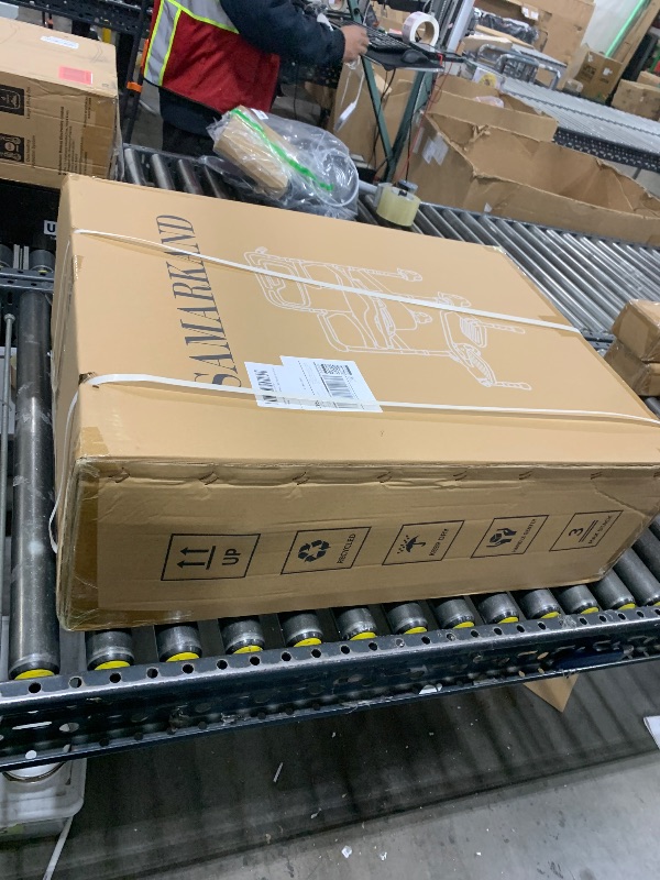 Photo 1 of SAMARKAND 3 in 1 Commode Shower Chair with Wheels + Wheelchair Tray + Footrest – Rolling Shower Chair for Elderly and Disabled - Bedside Commode Toilet - Shower Wheelchair - Toilet Riser with Handles