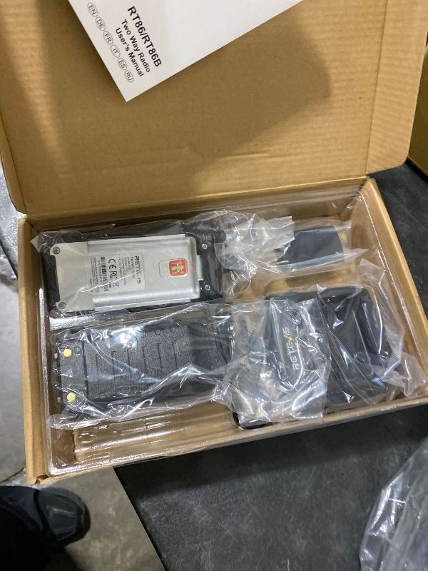 Photo 1 of Retevis RT86 Long Range Walkie Talkies for Adults, High Power Professional 2 Way Radios, Heavy Duty Two Way Radios, Shatterproof Display, 2600mAh, for Commercial Construction Warehouse
