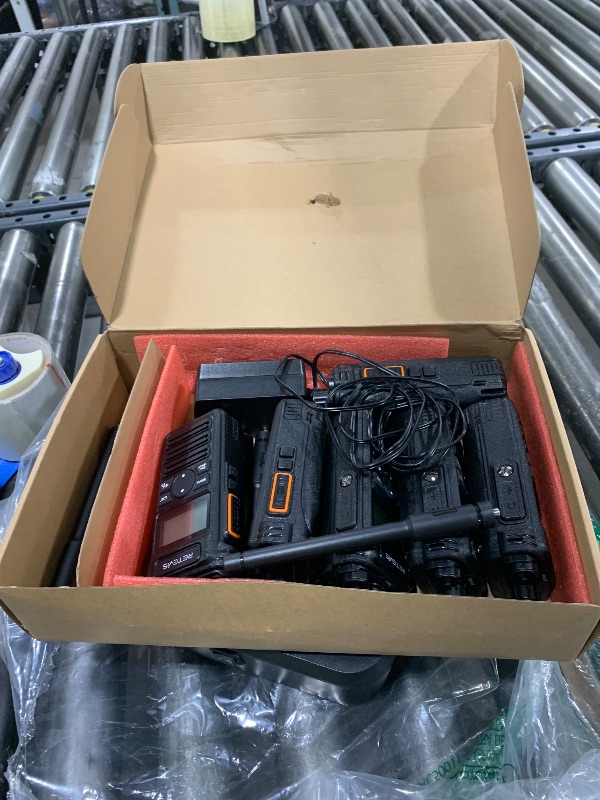 Photo 1 of Retevis RT86S Heavy Duty 2 Way Radio Long Range, High Power Walkie Talkies, NOAA, Group Call, Emergency Alarm, 2600mAh,6 Way Charger, Waterproof Radio for Commercial, Industrial, School(6 Pack)