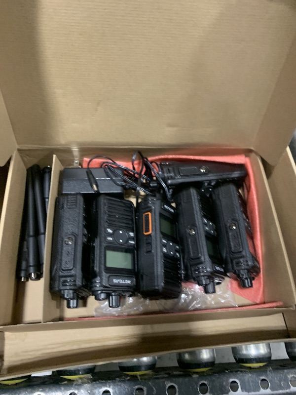 Photo 1 of Retevis RT86S Heavy Duty 2 Way Radio Long Range, High Power Walkie Talkies, NOAA, Group Call, Emergency Alarm, 2600mAh,6 Way Charger, Waterproof Radio for Commercial, Industrial, School(6 Pack)