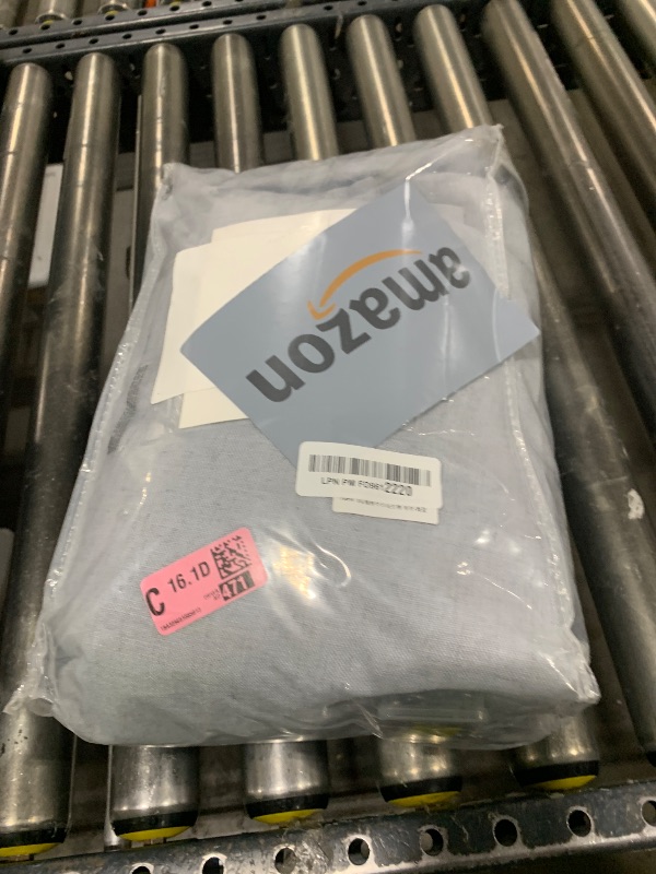 Photo 1 of Kayne Studio Blue Grey Blackout Curtain Panels Linen Botanical Leaf Print Floral Farmhouse Drapes Soundproof Light Blocking Window Treatment Living Room Bedroom Pinch Pleated BackTab,40"x84",2 Panels