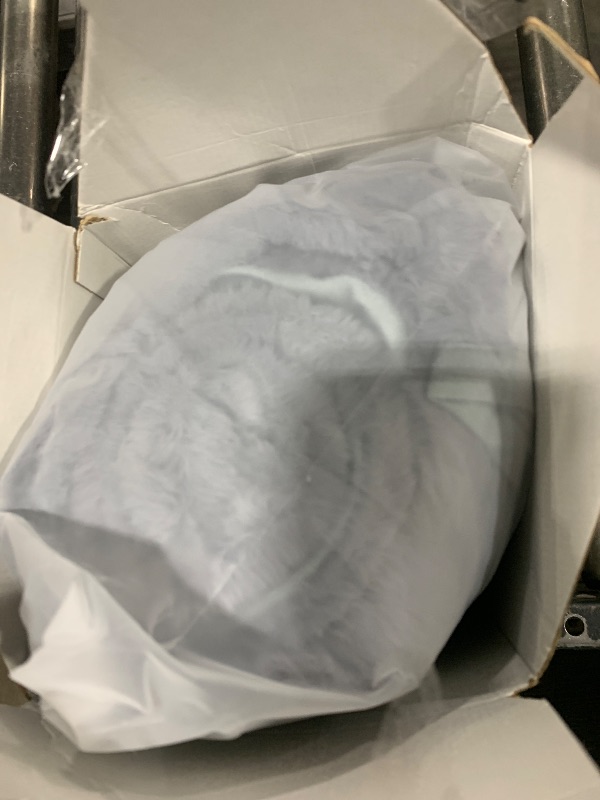 Photo 1 of RayoLife Cordless Heated Blanket, Battery Operated Portable Heated Throw with Rechargeable Battery Pack, Ultra-Soft Faux Rabbit Fur for Couch, Office, Camping & Travel