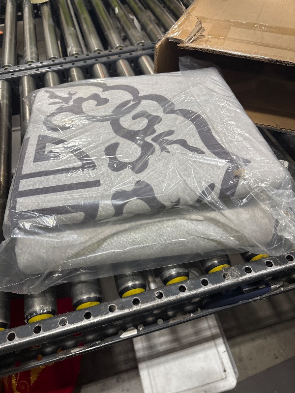 Photo 1 of Airsell Area Rugs, Low-Profile Non-Slip Modern Carpet for Living Room and Bedroom, Lightweight Easy Clean Rug for Dining Room, Hallway,Pet Room (5x8 Ft Grey Modern A-06 Area Rug)