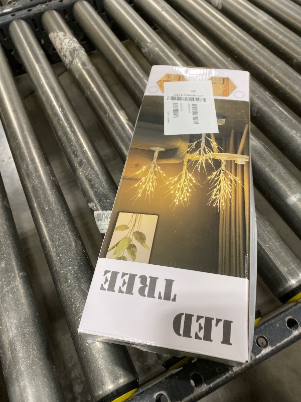 Photo 1 of 144 LED Birch Tree Lights with Remote Control, DIY Artificial Tree Lamp with Timer, Twinkle Lighted Tree 3 AA or USB Powered, Fairy Light Spirit Tree for Bedroom Easter Decor (White)