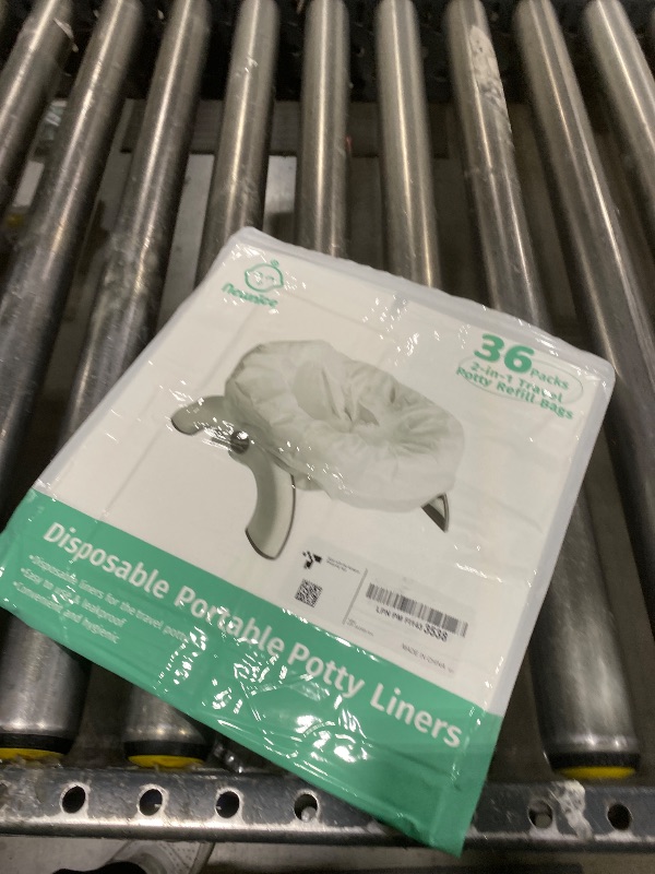 Photo 1 of [36 Counts] Newnice Disposable Potty Liners with Absorbent Pads, Leak-proof Portable Travel Bags for Toddler Training, Compatible with OXO Tot 2-In-1 Go Potty & Most Potty Chairs