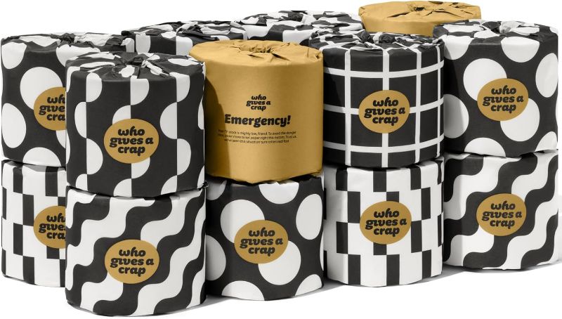 Photo 1 of 100% Bamboo Toilet Paper, 16 Rolls, 3 Ply, 330 Sheets, Long, Strong & Soft Toilet Tissue, Sustainable, Biodegradable, Renewable, Tree Free Bathroom Tissue Made with Bamboo Fibers