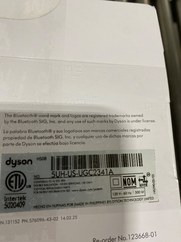 Photo 1 of Dyson Airwrap i.d. Multi-Styler, Allure Winner, Bluetooth Connected, No Heat Damage, 6-in-1 Versatility, Intelligent Hair Styler