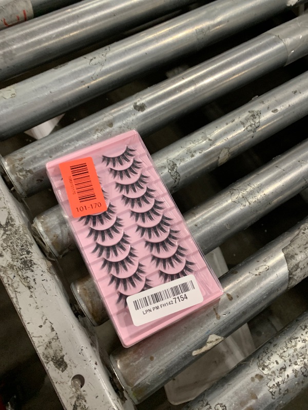 View 2 of 10 Pairs Manga Lashes Anime Cosplay Lashes Spiky Manga Style Lashes Janpanese 16mm Extension Natural Manhua Doll Eye Lashes Halloween/Party Makeup Look by AUGENLI (A3)
