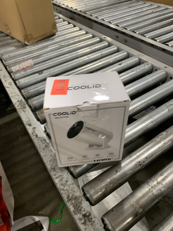 Photo 1 of [Built-in Apps & 2025 Upgraded] Mini Projector Support 4K 1080P Auto Keystone 180° Rotatable with WiFi 6 and Bluetooth 5.4, Projector Portable Compatibile with HDMI/TV Stick/Memory Stick/Laptop-Black