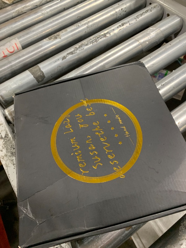 Photo 1 of 10" Oak Wood Lazy Susan Turntable Organizer, Lazy Susan for Cabinet Dining Table Pantry Kitchen Countertop Spice Bathroom Vanity Tray for Counter Dresser Sink Soap Holder Coffee Table Bar Decor Black