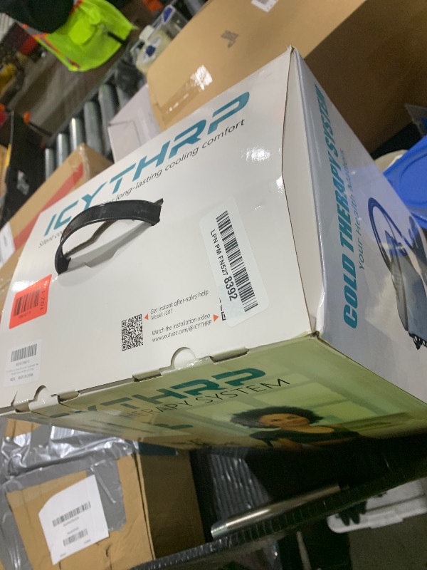 Photo 1 of ICYTHRP Cold Therapy Machine with Programmable Timer, Portable Ice Machine for Shoulder After Surgery, Shoulder Replacement Recovery System, Cryotherapy Pain Relief with Compression Pad