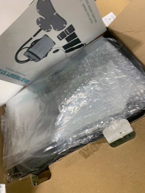 Photo 1 of ICYTHRP Cold Therapy Machine with Programmable Timer, Portable Ice Machine for Shoulder After Surgery, Shoulder Replacement Recovery System, Cryotherapy Pain Relief with Compression Pad