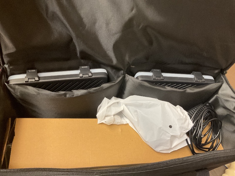 Photo 1 of 2 Pack Led Video Light Kit with Stand, Kmasic Photography Light Panel Built-in 8000mAh & LCD Display, 2200Lux 2500K-8500K Soft Studio Light for Video Recording Game Live Streaming YouTube TikTok