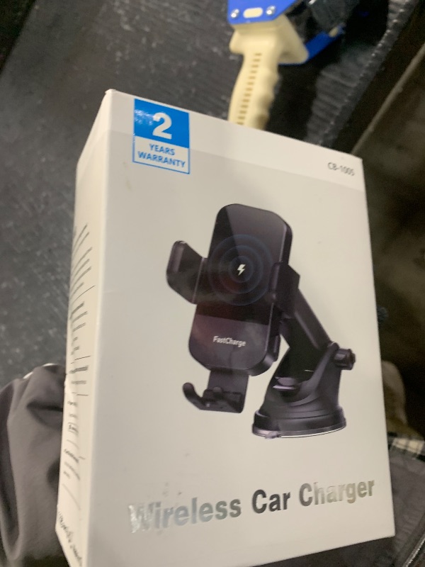 Photo 1 of CHGeek Wireless Car Charger, 2026 Upgrade 15W Fast Charging Auto Clamping Car Phone Holder Charger, Phone Holders for car Mount, fit for iPhone 17 16 15 14 13 Mini Pro Max XR,Samsung Galaxy S25 Ultra