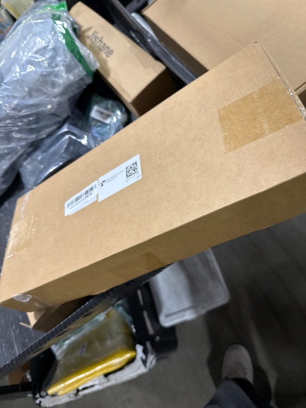 Photo 1 of 1” Diameter Curtain Rods Itself is 30 to144 inch 1 Pack Fit 30-142 inch, 66 to 120 inch Window with Heavy Duty Adjustable Rod Matte Black Splicing Metal Extra Long Curtain Rod for Windows