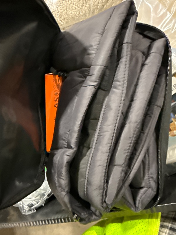 Photo 1 of Venustas Men's Heated Vest, 20 Hours Warmth, Lightweight Insulated Electric Fleece Vest with Battery Size L