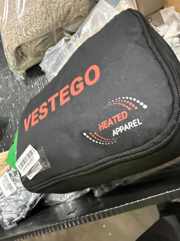 Photo 1 of Venustas Men's Heated Vest, 20 Hours Warmth, Lightweight Insulated Electric Fleece Vest with Battery Size L