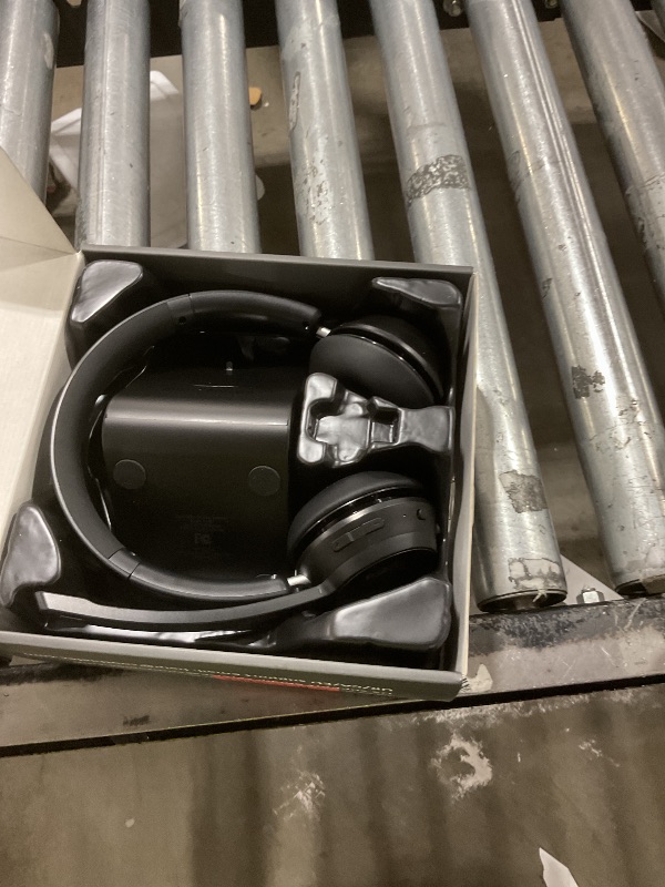 Photo 1 of (Upgraded Version) Wireless Headset, Bluetooth Headset with Noise Cancelling Microphone, Best Headphones with Mic Mute & USB Dongle for PC/Computer/Laptop/Cell Phones/Remote Work/Call Center