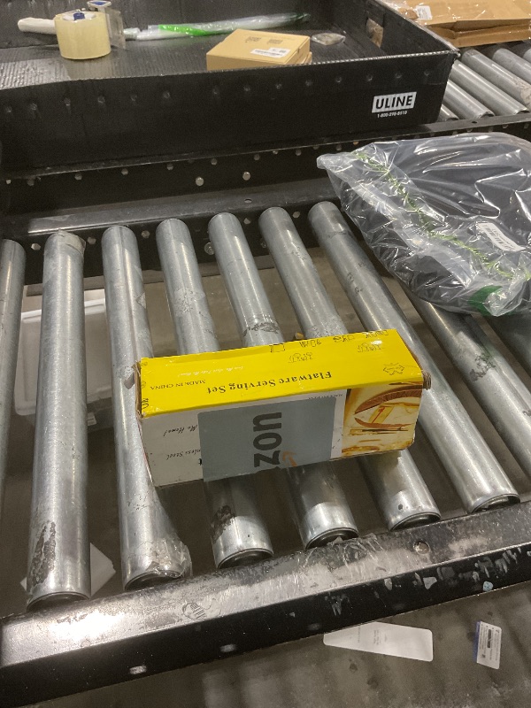 Photo 1 of Evanda Gold Silverware Set 60 Piece Service for 12, Titanium Gold Plated Stainless Steel Flatware Set, Knives Forks Spoons Cutlery Set for Wedding, Parties, Birthday, Restauroom, Dishwasher Safe