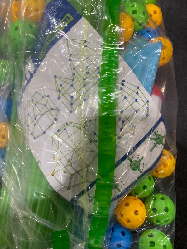 Photo 1 of Fort Building Kit for Kids -132 PCS- Glow-in-The-Dark STEM Tent for Kids with Starry Sheet & Light - Indoor and Outdoor Building Toy for Boys & Girls - Creative Play, Teamwork & Educational Fun Gift
