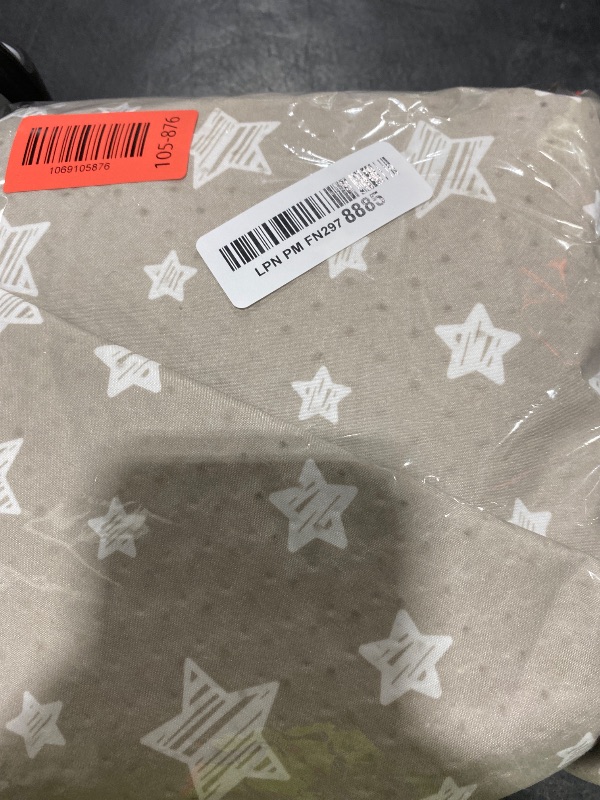 Photo 1 of Large Splat Mat 54x72 Inches Extra Large Waterproof Mat Anti-Slip Bottom, Baby Art Playtime Mat for Craft/Mealtime on Table or Floor, Washable Portable Picnic Mat, Grey Star 4.5x6 Ft