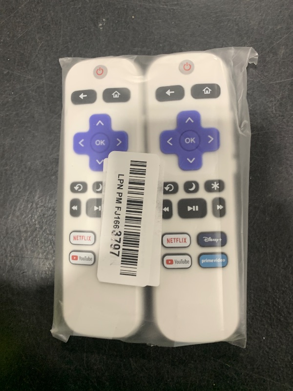 Photo 1 of (Pack of 2) Remote Control Only for TCL Onn Hisense Sharp Philips Westinghouse Insignia Element TLC Roku Smart TV Ruko Ruku Roko Remotes Replacement-1 Year Warranty