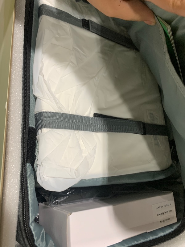 Photo 5 of Google TV Projector 4K Support - CiBest Smart Projector with WiFi 6 and Bluetooth, Outdoor Movie Proyector Full-Sealed Optical Engine 3000 ANSI Home Ceiling Projector with Autofocus, Streaming Apps