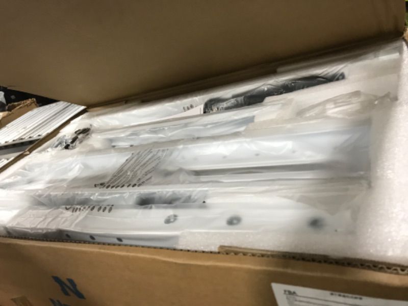 Photo 3 of Neothm Mobile TV Stand with Power Outlet, Tilting & Swivel Rolling TV Cart for 32-75 Inch TVs, Height Adjustable Portable TV Stand with Shelf, Portrait/Landscape, 88 lbs Capacity, Max VESA 600x400mm