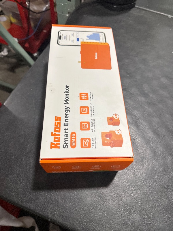 Photo 1 of Smart Home Energy Monitor Supports Home Assistant, Real-Time Accurate Energy Consumption Tracking, Electricity Usage Monitor with 16x60A Circuit Sensors, 36-Month History, Solar Metering, 2.4G