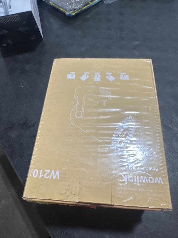 Photo 1 of [Built-in Apps & 2025 Upgraded] Mini Projector with WiFi 6 and Bluetooth 5.4 Support 4K 1080P Auto Keystone 180° Rotatable Projector Portable Compatibile with HDMI/TV Stick/Memory Stick/Laptop, White