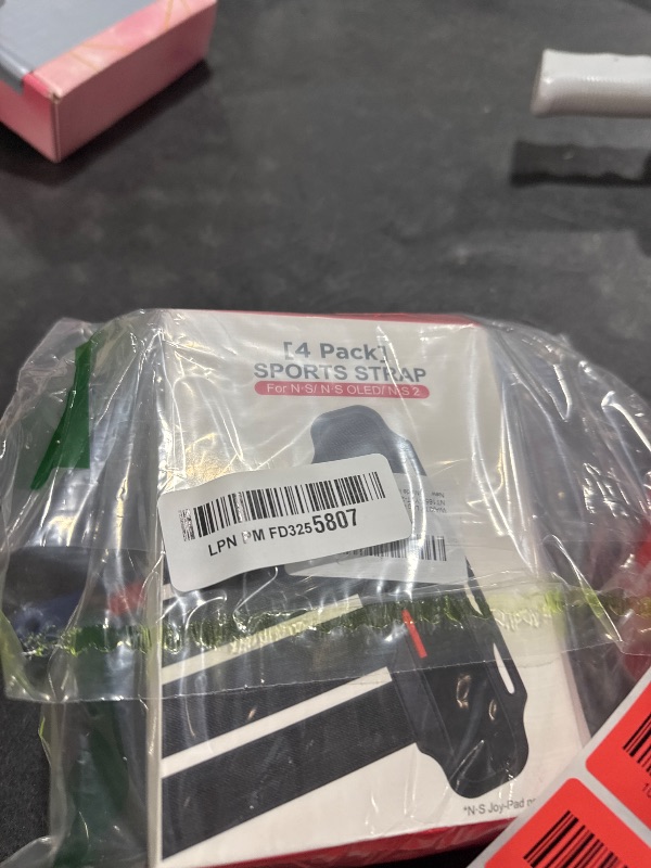 Photo 1 of [4 Pack] Leg Straps for Nintendo Switch & Switch OLED Sports Soccer Kicking & Switch Ring Fit Adventure Game, Elastic Leg Straps Accessories with Two Sizes Adjustment for Adult and Kids