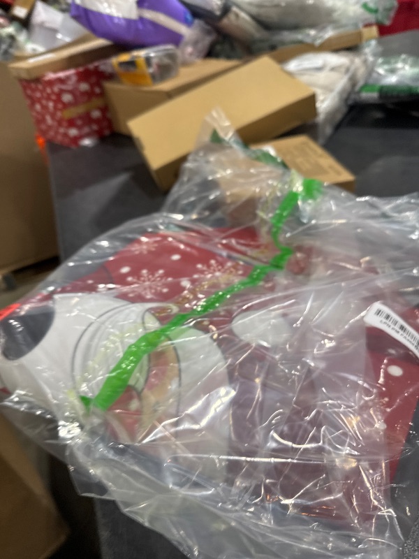 Photo 1 of **INCOMPLETE** Christmas Gift Bags Assorted Sizes, Extra Large/Medium/Small 6PC Christmas Tote Bags with Handles, Heavy Duty Non-Woven Christmas Shopping Bags, Party Favor Bags, Large Holiday Bags for Presents Bulk