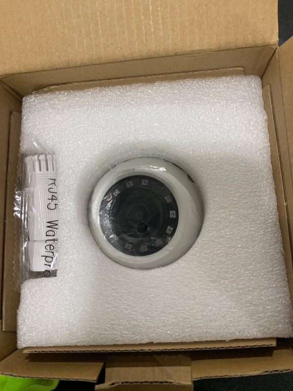 Photo 1 of OHBET DahuaSecurity 4MP PoE IP Turret Camera with 12 IR LED, IP Security Camera Outdoor Indoor Night Vision IP67 Waterproof 2.8mm Wide Angle Lens Full Metal casing Motion Detection (Dome-eyeball-4MP)