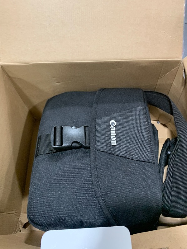 Photo 1 of (SMALL LENS IS BROKEN NOT FOCUSING) Canon EOS Rebel T7 DSLR Camera|2 Lens Kit with EF18-55mm + EF 75-300mm Lens, Black 
(SMALL LENS IS BROKEN NOT FOCUSING)