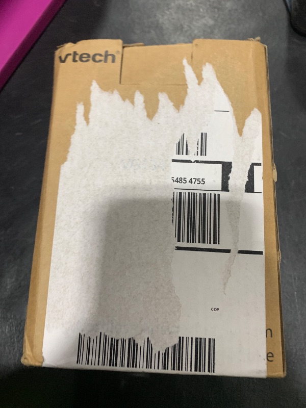 Photo 1 of [New] VTech VG134-11 DECT 6.0 Cordless Home Phone with Bluetooth Connection, Digital Answering Machine, Backlit Display,Full Duplex Speakerphone, Caller ID/Call Waiting,1000 ft Range (Black)
